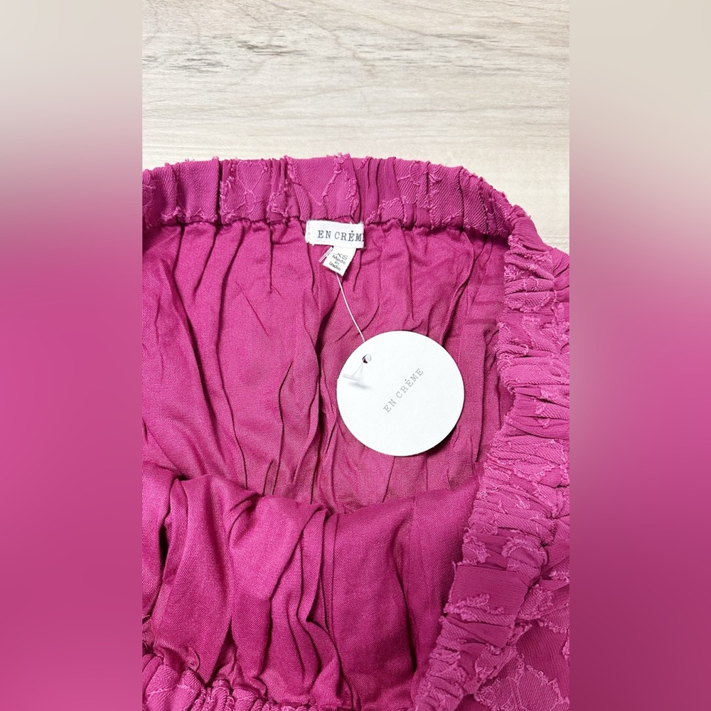 New En Creme Blouse Size XS - Picture 4 of 7
